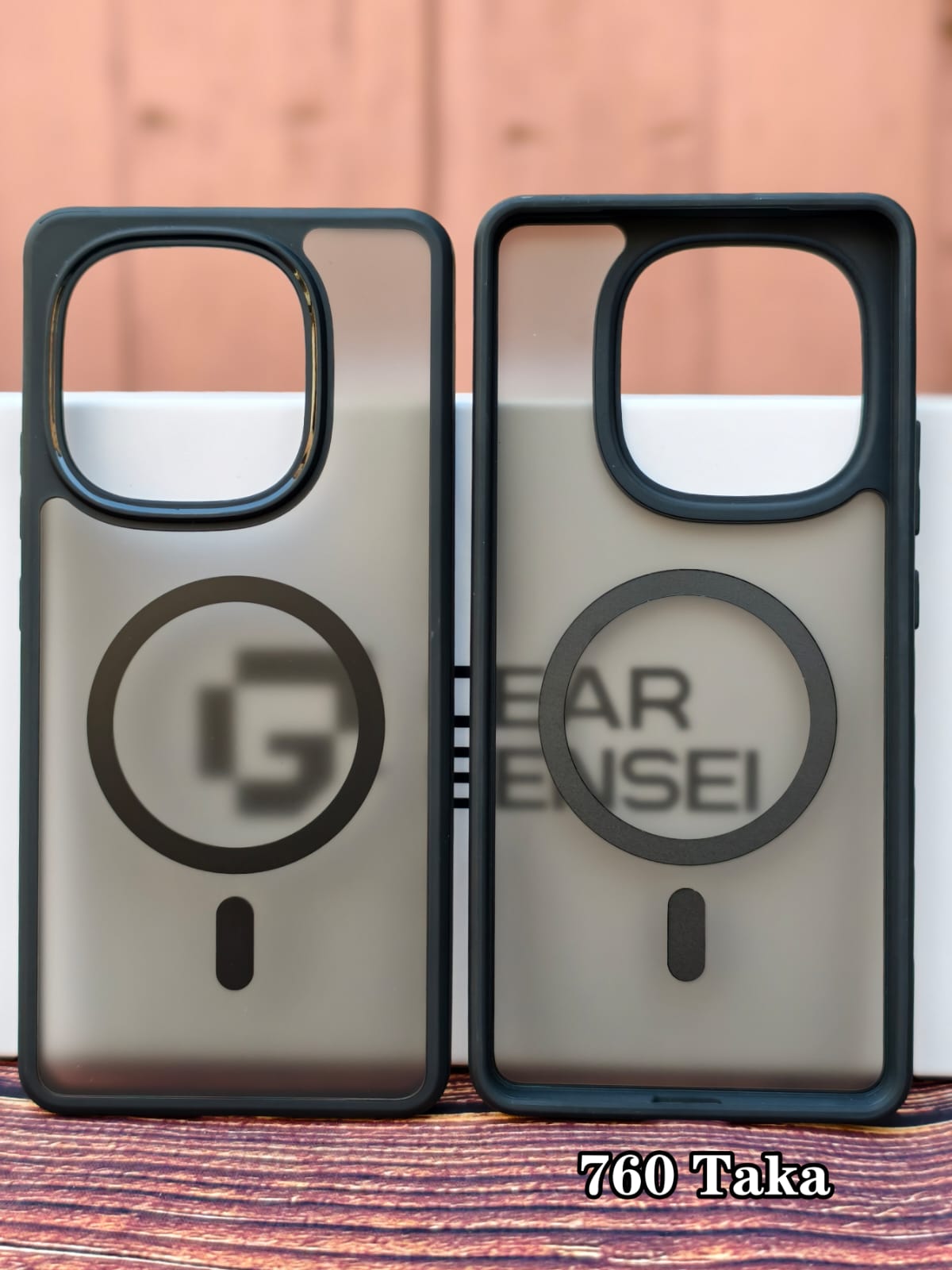 IQOO Z10 Turbo / Turbo Pro / Turbo Plus Premium Semi Transparent Magnetic case